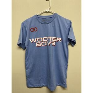WOOTER APPAREL Basketball Performance Shirt Wooter Boys Baller Baby Blue Small